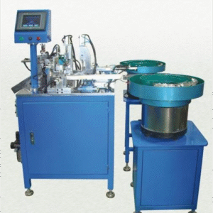 Round Rocker Switch Pin Insertion Machine